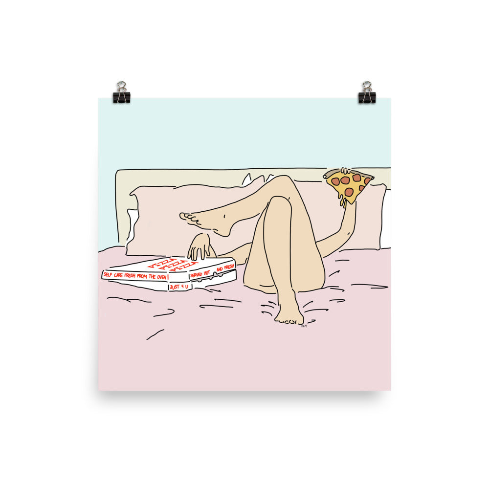 Pizza Party Wall Print