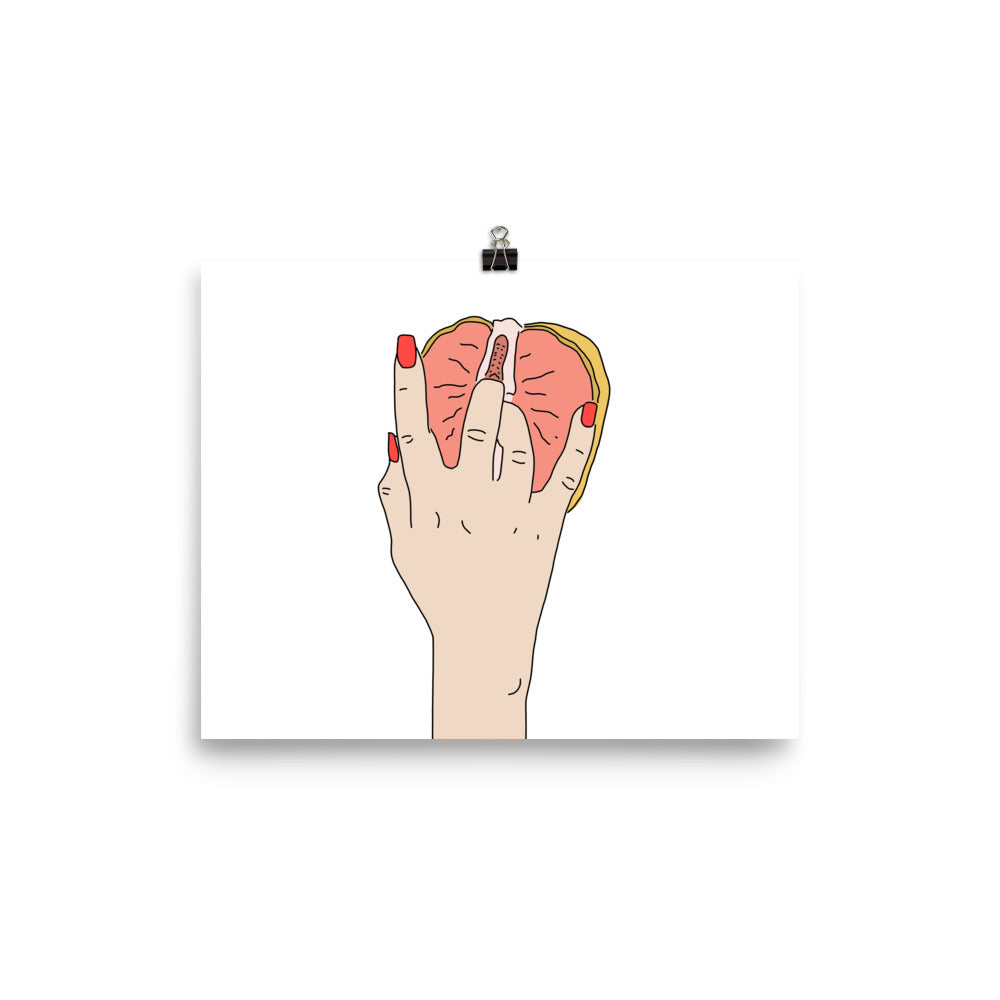 Juicy Fruit Wall Print