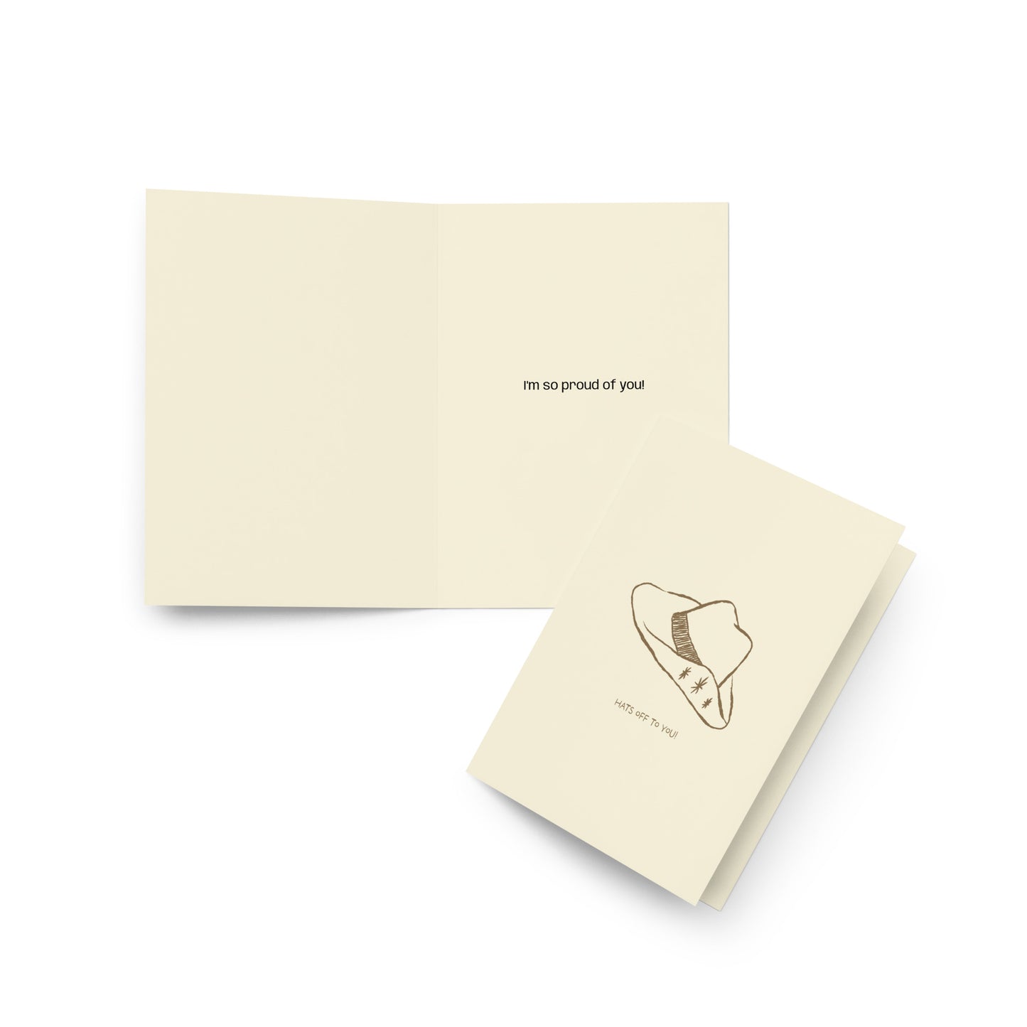 Hats Off to You Card