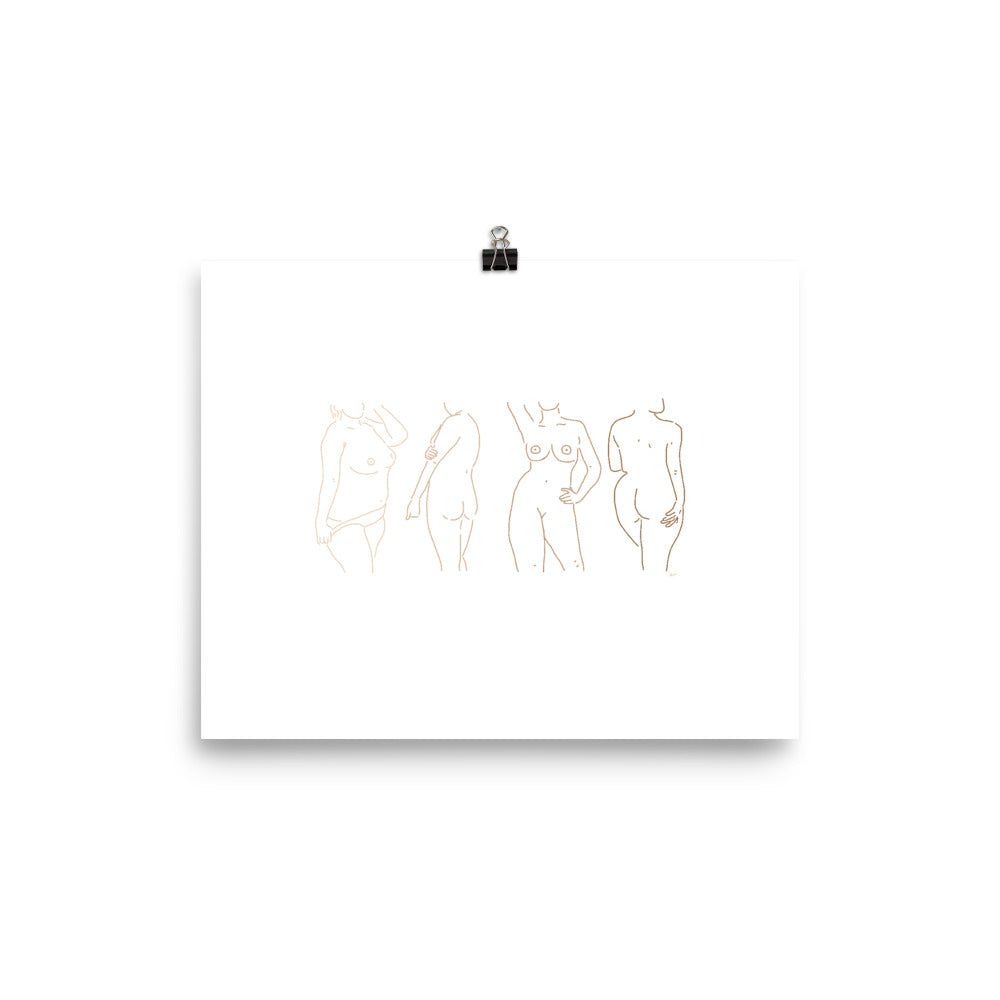 Shapes and Shades Wall Print