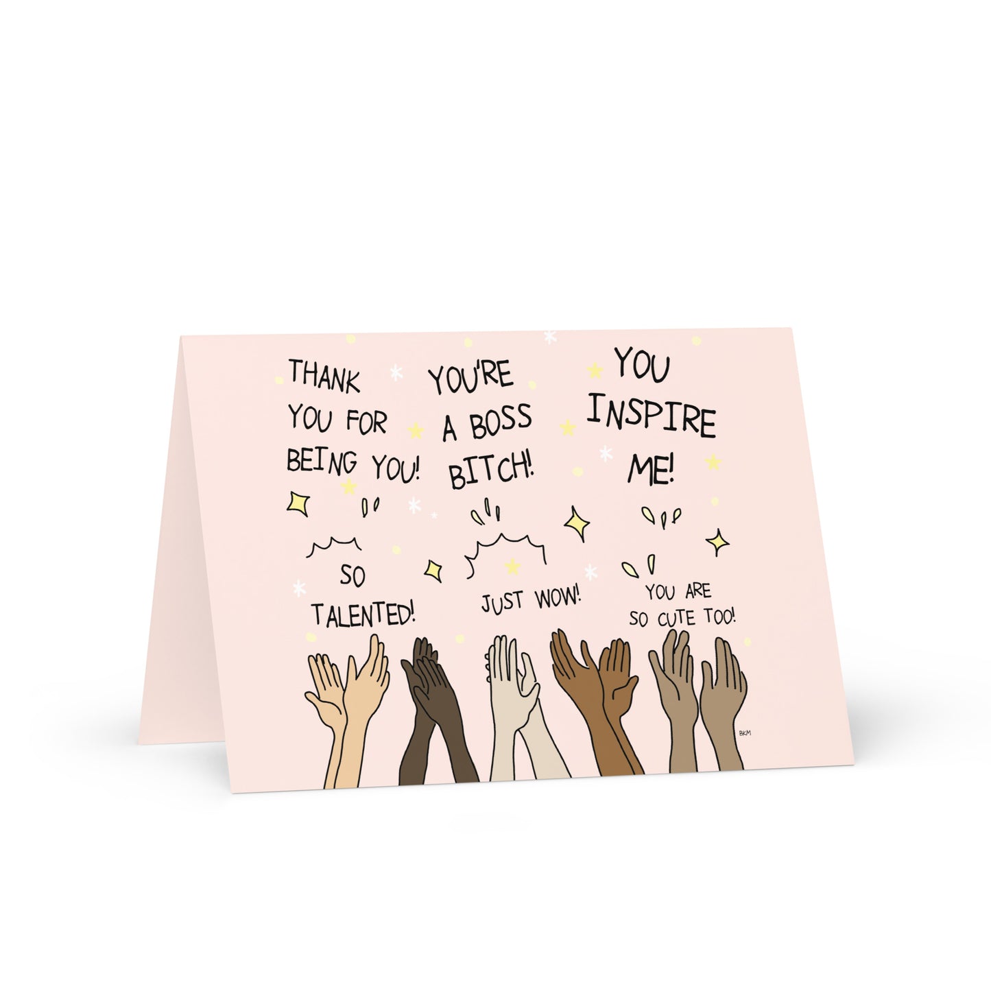 Round of Applause Card (BLANK)