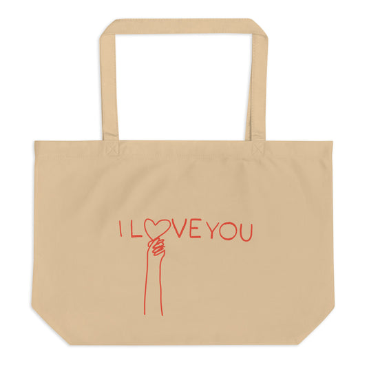 I Love You Large Tote