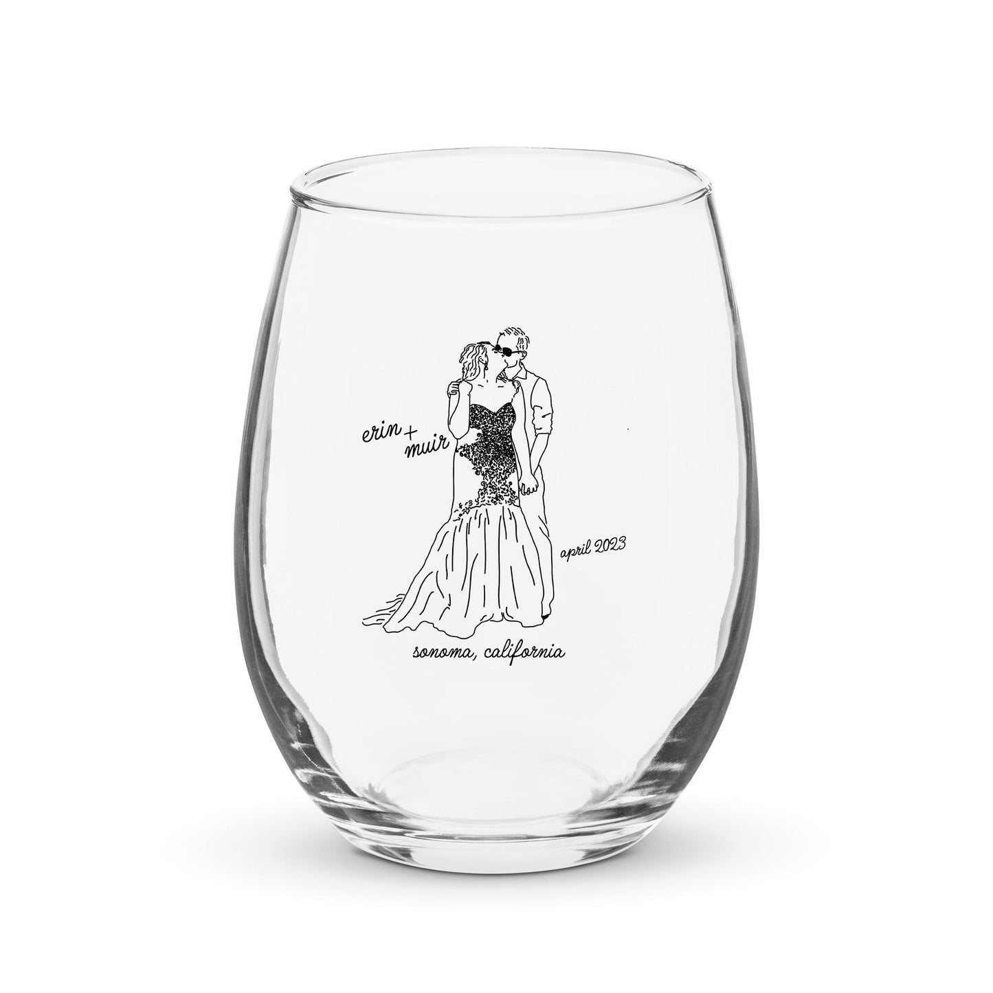 Custom Wine Glass